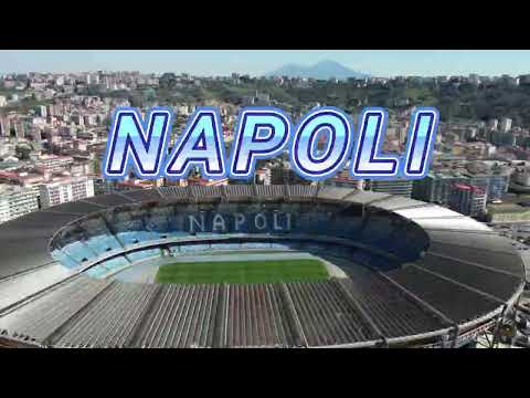 1° agosto pioveva, di domenica era": Video di drone stadio diego Armando Maradona 4k