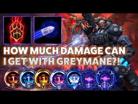 Greymane Bullet - HOW MUCH DAMAGE CAN I GET WITH GREYMANE?! - Bronze 2 Grandmaster S1 2023