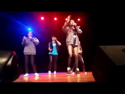 Idols In Concert- 4NE1 Cover- Intro + Fire + Last Farwell+ I'm the best