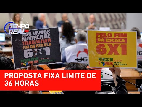 Fim da escala 6x1: Senado aprova mudança na jornada de trabalho | TEMPO REAL