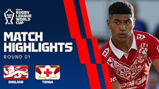 RLWC 2026 | England v Tonga | Match Highlights | Round 1