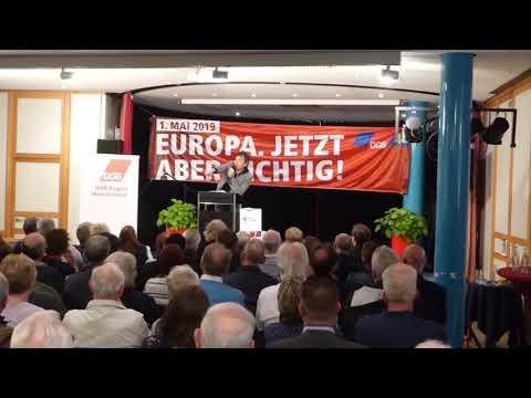 DGB Empfang zum 1  Mai 2019