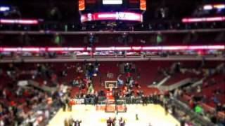 preview picture of video 'Chicago Bulls game time lapse (end of game)'