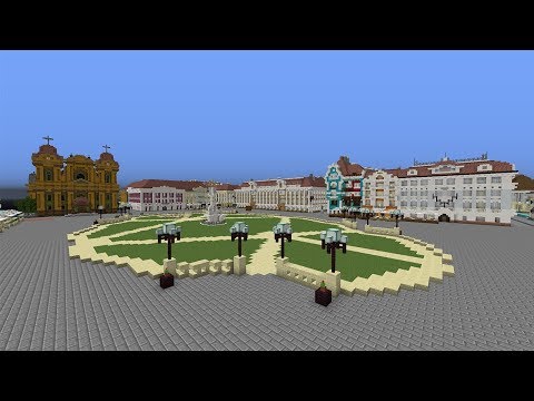 Timisoara Romania 1 1 Scale Minecraft Map