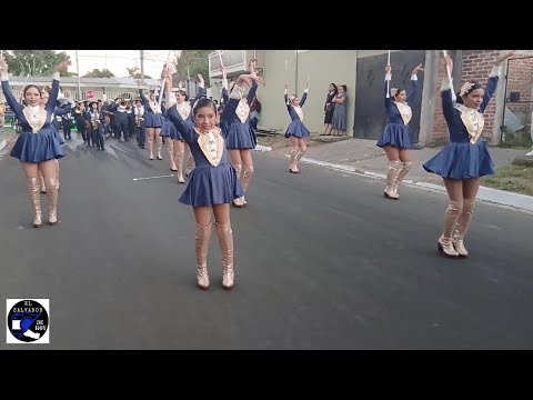 BANDA MUNICIPAL DISTRITO DE SACACOYO en Desfile del Correo Lourdes 2026, Colón, La Libertad.