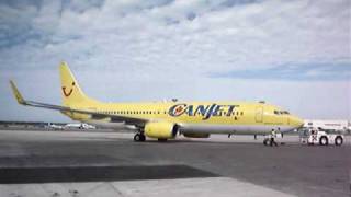 preview picture of video 'CANJET - Boeing 737-800 en Cancún'