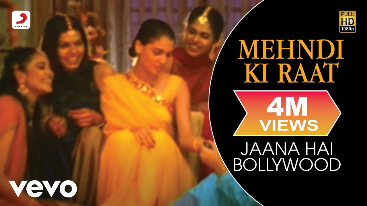 Mehandi Ki Raat Lyrics | Jaana Hai Bollywood | Shiuli Subaya, Kamayani Singh, Shawna Ferens | Biddu