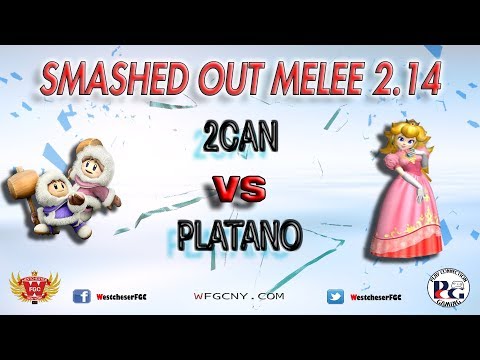 Smashed Out Melee V2.14 - 2Can Vs. PlataNO - Winners Quarter Finals