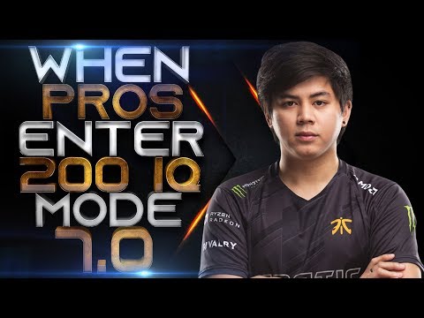 DOTA 2 - WHEN PROS ENTER 200 IQ MODE 7.0! (Smartest Plays & Next Level Moves By Pros)