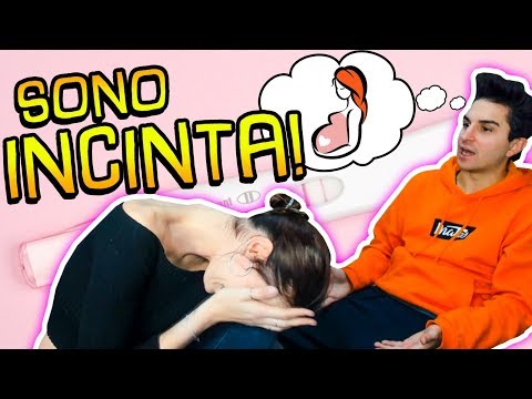 I'm joking with Sascha: I'M PREGNANT!