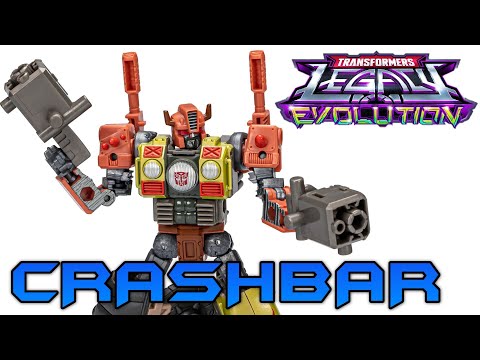 Transformers Legacy Evolution CRASHBAR | Deluxe Class | Video Review