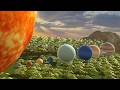 Planets Rolling Like Balls In 3D Planet Size Comparison Animation