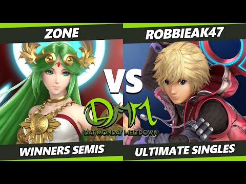 DAT Monday Meltdown 221 Winners Semis - Zone (Palutena) Vs. RobbieAK47 (Shulk) SSBU Ultimate