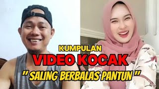 Download lagu VIDEO LUCU KOCAK ‼️SALING BERBALAS PANTUN mp3