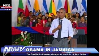 FNN: Obama Speaks to Students at the University of the West Indies in Kingston, Jamaica