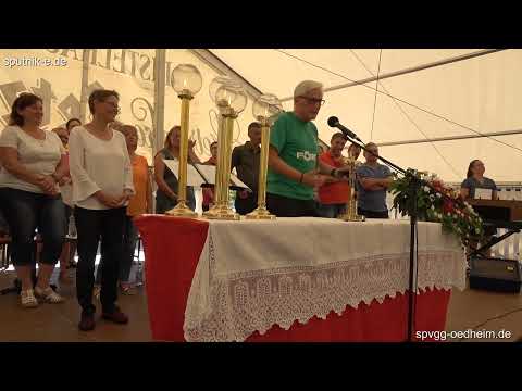 Gottesdienst  -  Alfred Loleit Dankesworte -  75 Jahre Spvgg Oedheim