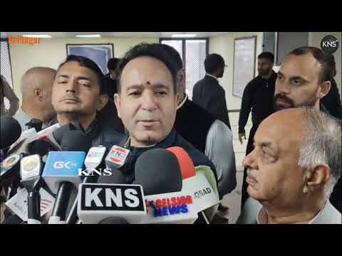 Announcement of Jammu and Kashmir National Law University at Ompora in Budg...