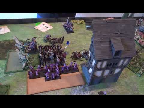 Daemons of Chaos vs Warriors of Chaos - 2500 Points WHFB 8th Edition
