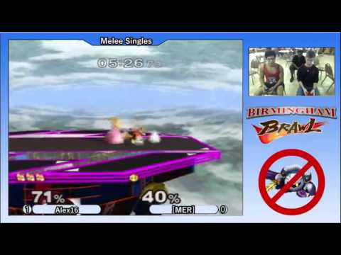 Birmingham Brawl 3 Melee Singles LF - Zylo (Fox) vs. MER (Peach)