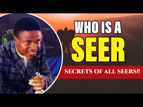 Who is a SEER | The Secrets of All SEERS | Joshua...