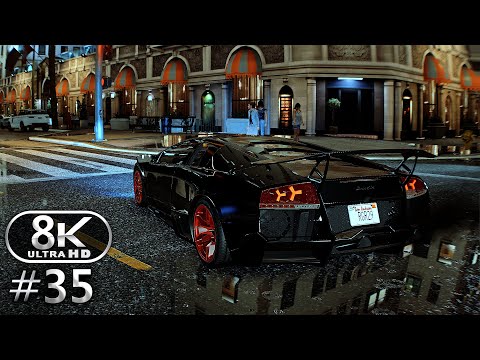GTA V 8K Ultra Graphics Gameplay Walkthrough Part 35 - GTA V 8K 60FPS PC No Commentary