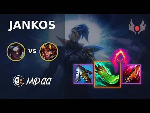MID.GG: [ Jankos ] Kayn JUNGLE vs Jarvan IV | EUW GRANDMASTER | LOL Season 2024