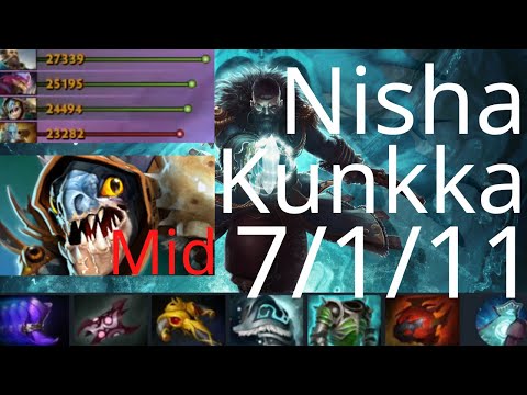 Nisha carry Kunkka vs Phantom Lancer, Batrider, Beastmaster - Secret vs Nigma g1 DPC dota2