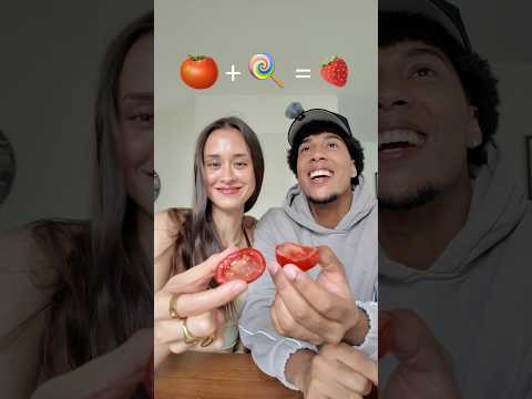 Wir testen Crazy Food Kombis🥴😍✨ #couple #couplecomedy #food #foodchallenge #foodcombination
