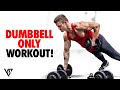 15 Minute At-Home Strength Workout (DUMBBELLS ONLY!)