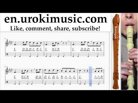 How to Play Recorder (B.) Silentó - Watch Me (Whip/Nae Nae) Tabs um-b352
