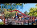 Chip N Dale S GADGETcoaster Multi POV Front Back Reverse Disneyland California