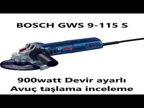 BOSCH GWS 9 - 115 S SPEED CONTROLLED ANGLE GRINDER REVIEW