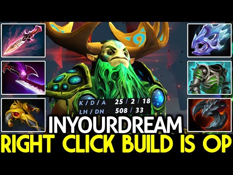 INYOURDREAM [Nature's Prophet] Insane NP Right Click Build is OP Dota 2