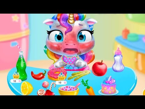 My Baby Unicorn Fun Newborn Pony Pet Care Kids Game - Cute Pet Care & Makeover Games By TutoTOONS