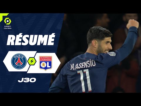 PARIS SAINT-GERMAIN - OLYMPIQUE LYONNAIS (4 - 1) - Highlights - (PSG - OL) / 2023-2024