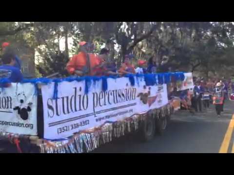 Studio Percussion Music and Dance Center UF homecoming Para