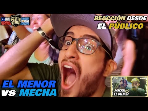 🔴COLOMBIANOS REACCIONAN DESDE EL PÚBLICO a EL MENOR vs MECHA - ¡BATALLÓN!🔥[FMS INTERNACIONAL 2025]