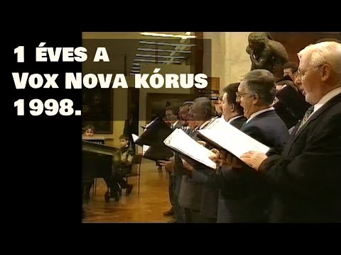 1 éves a Vox Nova Baptista Férfikar - MTV Örömhír 1998.