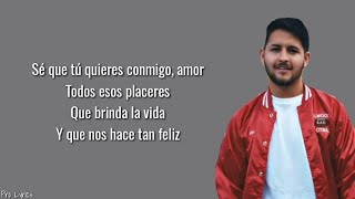 Nico Rengifo - Conmigo (Lyrics) Nico Rengifo - Conmigo (Lyrics)