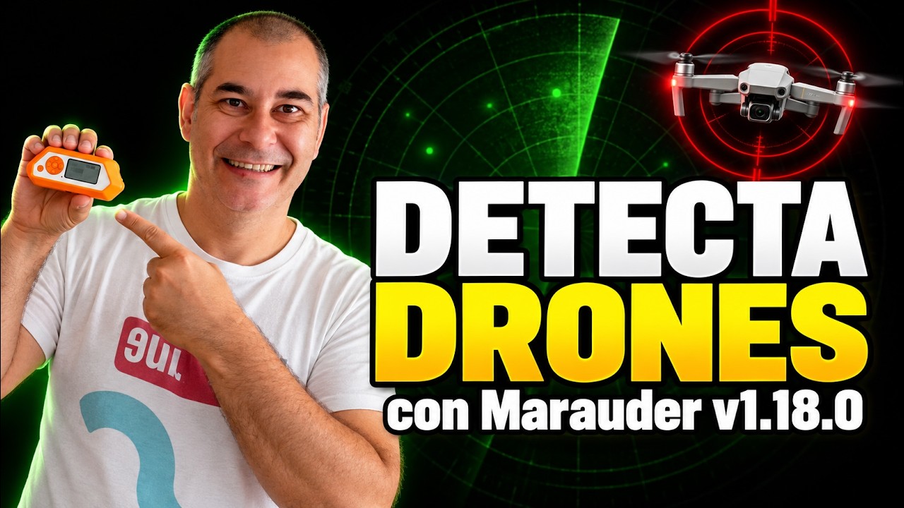Tu Flipper Zero Ahora Detecta Drones: Actualiza Marauder a la v1.18.0