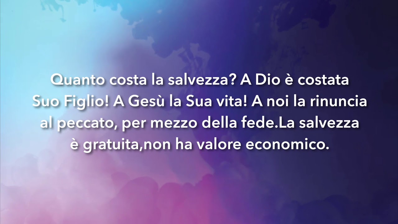Meditazione Calendario "Parole di Vita" del 25 Maggio 2019