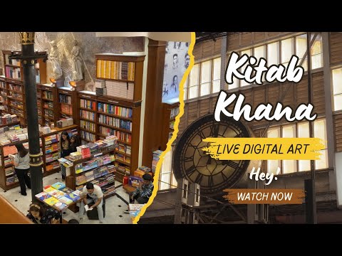Live Digital Painting🎨 - Kitab Khana 📚
