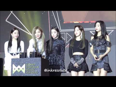 181220 레드벨벳 Red Velvet 본상 수상