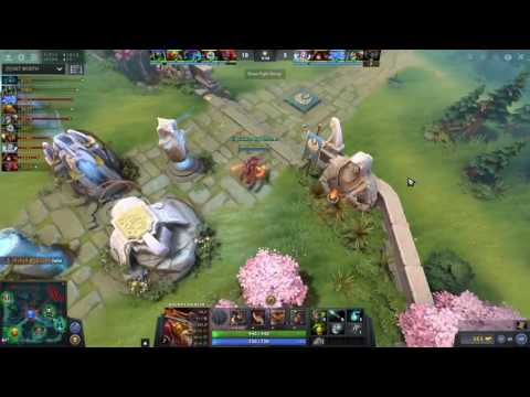Miracle Carried with Bounty Hunter — Dota 2 Magic