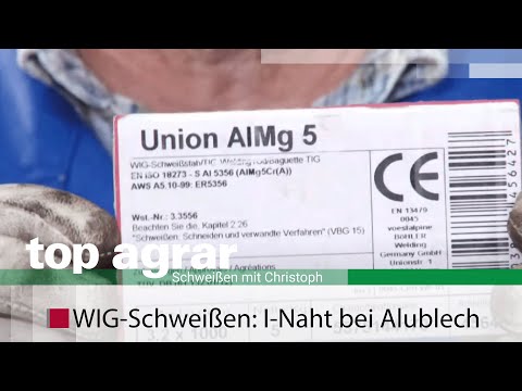 WIG-Schweißen Folge 14: I-Naht bei 3 mm Alublech