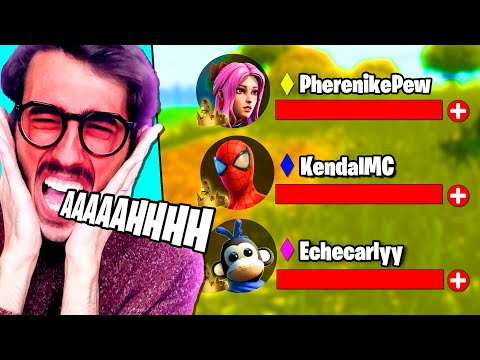 ABBIAMO LITIGATO SU FORTNITE - STEF & PHERE VS CARLY & KENDAL