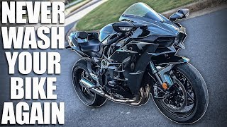 NEVER WASH YOUR MOTORCYCLE AGAIN (DIY Ceramic Coating)
