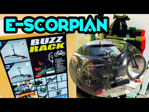 E-Scorpian Buzz Rack (tow bar bike carrier)