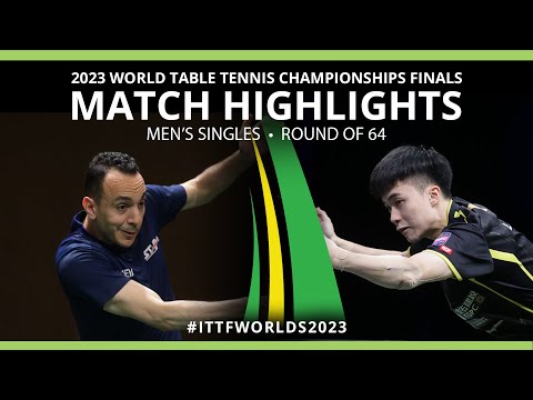 Lin Yun ju vs Mohamed El Beiali | MS R64 | 2023 ITTF World Table Tennis Championships Finals