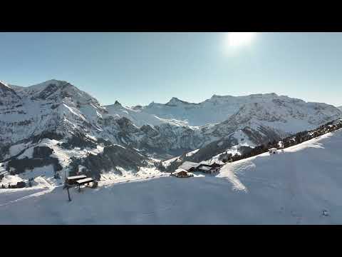 Wintertraum auf der Tschentenalp